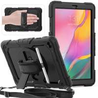 Multifunctional Kids Case For Samsung Galaxy Tab A 10.1 2019 T510 T515 with Strap