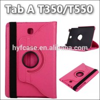 For Samsung Galaxy Tab A 8.0 T350 9.7 T550 Case 360 degree Rotating PU Leather Case Cover